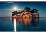 Fototapete Papermoon "Insel", Bunt, B:5M L:2,8M, Vlies, Tapeten