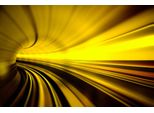 Fototapete Papermoon "Abstrakter Tunnel", Bunt, B:5M L:2,8M, Vlies, Tapeten