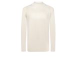 Rollkragenpullover Felix Hardy "Halber Rollkragenpullover", Herren, Gr. Xxl, Ecru, 100% Baumwolle, Pullover Rollkragenpullover