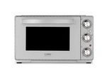 CASO Minibackofen TO 26 SilverStyle, silber (silberfarben), B:48cm H:30cm T:40cm, Minibacköfen, mit rotierendem Drehspieß, Minibackofen