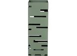 Schirmständer SPINDER DESIGN MODERN, grün (dusty grün), B:18cm H:50cm T:18cm, Stahl, Regenschirmständer, Schirmständer, Regenschirmständer aus Stahl