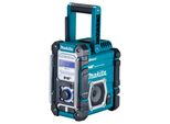 Baustellenradio MAKITA DMR112, blau, B:27,5cm H:43,1cm T:16,5cm, Radios, Baustellenradio, ohne Akku