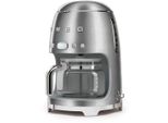 SMEG Filterkaffeemaschine DCF02SSEU, silber (chrom), 1,4 l, 10, Kaffeemaschinen, Filterkaffeemaschine