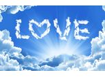 Fototapete Papermoon "Love Himmel", Bunt, B:3,5M L:2,6M, Vlies, Tapeten