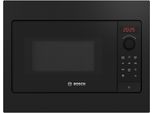 BOSCH Einbau-Mikrowelle BFL523MB4, schwarz, B:49,5cm H:38,2cm T:33,5cm, Mikrowellen, Einbau-Mikrowelle