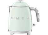 SMEG Wasserkocher KLF05PGEU, grün (pastellgrün), B:20cm H:20cm T:15,2cm, Wasserkocher, Wasserkocher
