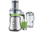 SAGE Entsafter SJE530BSS4 the Nutri Juicer Cold Plus, silber (brushed stainless steel (edelstahl)), B:21,9cm H:44,8cm T:33,4cm, Entsafter, Gebürstetes Edelstahlgrau, Entsafter