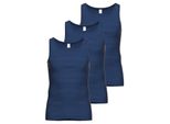 Jeans Unterhemden 3P Herren Unterhemd