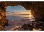 Fototapete Papermoon "HöHle Am Meer", Bunt, B:4M L:2,6M, Vlies, Tapeten
