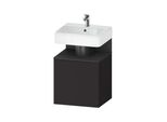 Duravit Waschtischunterschrank Qatego 49X42X64,5Cm, 1 T, T L, Gra M/Grap Matt (QA4077L49800000)