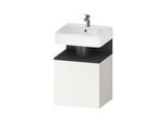 Duravit Waschtischunterschrank Qatego 49X42X64,5Cm, 1 T, T L, Gra Matt/We Matt (QA4077L49840000)