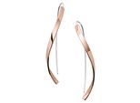 Paar Ohrhaken Skagen "Schmuck Geschenk Edelstahl Ohrringe Kariana", Rosa (Edelstahlfarben, RoséGoldfarben), Ohrringe, Damen, Edelstahl