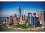 Fototapete Papermoon "Lower Manhattan Skyline", Bunt, B:4M L:2,6M, Vlies, Tapeten