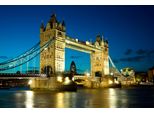 Fototapete Papermoon "Tower Bridge", Bunt, B:4M L:2,6M, Vlies, Tapeten
