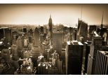 Fototapete Papermoon "New York Sepia", Bunt, B:4M L:2,6M, Vlies, Tapeten