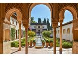 Fototapete Papermoon "Generalife Garten", Bunt, B:4M L:2,6M, Vlies, Tapeten