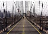 Fototapete Papermoon "Brookly Bridge", Bunt, B:4M L:2,6M, Vlies, Tapeten
