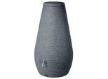 Regenwassertank Arves "Drop", Grau (Granit KöRnig), H:120,5Cm Ø:57Cm, Kunststoff, Regentonnen