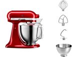 KITCHENAID Küchenmaschine Artisan 5KSM185PSECA, rot (candy apple), B:24cm H:36cm T:37cm, Küchenmaschinen, Küchenmaschine