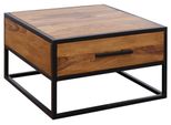 Couchtisch WL5.623 Ca. 65X65 Cm Sheesham