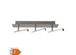 NäVe Led Deckenleuchte "Turin"" L:49,5Cm"