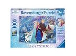 Kinderpuzzle Disney Frozen - Glitzernder Schnee 100 Teile
