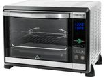 ROMMELSBACHER Minibackofen Elektronik Back & Grill Ofen BGE 1580/E, silber (edelstahlfarben), B:48,5cm H:38cm T:34cm, Minibacköfen, Minibackofen