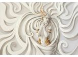 Fototapete Papermoon "Abstrakt Frau", Bunt, B:4,5M L:2,8M, Vlies, Tapeten