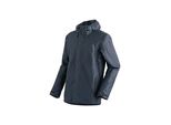 Regenjacke Maier Sports "Abbenstein M", Herren, Gr. 64, Blau (Dunkelblau), 100% Polyester, Jacken Regenjacke, Herren Jacke Wasserdicht, Moderner Windbreaker, Outdoorjacke, Reg. Fit