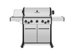Gasgrill Baron S 590 Irx Edelstahl, Mit Ir-Seiten- Und Heckbrenner
