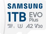 SAMSUNG Speicherkarte EVO Plus (2024) inkl. SD-Adapter, weiß, 1000 GB, Speicherkarten, Speicherkarte