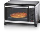 ROMMELSBACHER Minibackofen BG 1055/E, silber (silberfarben), B:43cm H:28cm T:33,5cm, Minibacköfen, Minibackofen