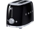 SMEG Toaster TSF01BLEU, schwarz, B:32,5cm H:19,8cm T:19,5cm, Toaster, Toaster
