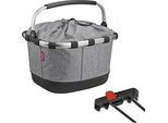Klickfix Reisenthel Carrybag GT GepäCkträGertasche Mit Aluminumrahmen FüR Racktime Grau