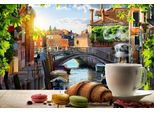 Fototapete Papermoon "Italien", Bunt, B:3,5M L:2,6M, Vlies, Tapeten