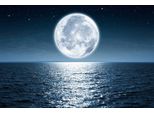 Fototapete Papermoon "Vollmond", Bunt, B:4M L:2,6M, Vlies, Tapeten