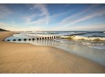 Fototapete Papermoon "Strand", Bunt, B:4M L:2,6M, Vlies, Tapeten