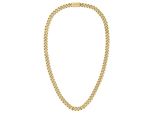 Kette ohne Anhänger BOSS Schmuck Edelstahl Halsschmuck Panzerkette CHAIN FOR HIM, gold (gelbgoldfarben), Halsketten, Herren, Edelstahl, L: 60 B: 8,9mm, B:8,9mm