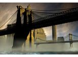 Fototapete Papermoon "New York BrüCke", Bunt, B:5M L:2,8M, Vlies, Tapeten