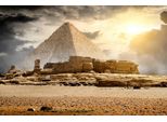 Fototapete Papermoon "Pyramide", Bunt, B:4M L:2,6M, Vlies, Tapeten