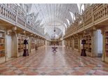 Fototapete Papermoon "Bibliothek", Bunt, B:3,5M L:2,6M, Vlies, Tapeten