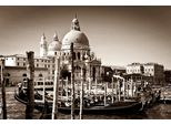 Fototapete Papermoon "Venedig Sepia", Bunt, B:3,5M L:2,6M, Vlies, Tapeten