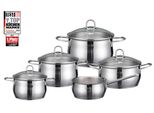Topf-Set Elo "Platin", Silber (Edelstahlfarben), TöPfe, Induktion