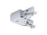 Paulmann Schienensystem-Verbinder "Urail Verbinder L-StüCk 62X62Mm Max. 1000W", Grau (Chromfarben), B:6,2Cm H:1,8Cm T:6,2Cm, Stromschienensysteme, Led Schienensystem