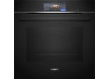 SIEMENS Dampfbackofen HS758G3B1, Energieeffizienz: A+, schwarz, B:59,4cm H:59,5cm T:54,8cm, Backöfen, Dampfbackofen