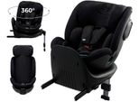 Autokindersitz KINDERKRAFT XRIDER 2 i-Size, Baby, schwarz, Materialmix, Kindersitze Autokindersitz, 360 – drehbarer Kindersitz