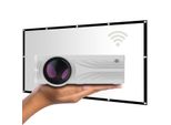 LA VAGUE LED-Beamer "LED-Projektor inkl. LV-STA100FP LV-HD240 Wi-Fi BUNDLE", weiß, Beamer