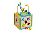 Spielcenter EICHHORN Color, Kleines Spielcenter, bunt, Motorikspielzeug, BabyB:20cm H:20cm T:20cm, Holz, Spielcenter, B:20cm H:20cm T:20cm