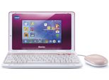 Kindercomputer VTECH School & Go, Genio Lernlaptop XL pink, pink, Kindercomputer, KinderB:26cm T:17cm, Kunststoff, Kindercomputer, B:26cm T:17cm