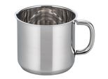 Milchtopf Elo Basic "Opal", Silber (Edelstahlfarben), Ø:14Cm, TöPfe, Induktion